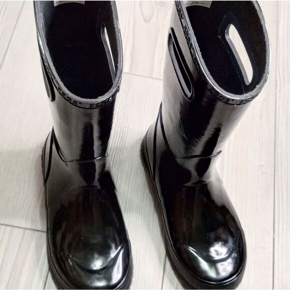 (S-4201) BOGS Unisex Kids' Rainboot Solid Lightweight Waterproof Boots Sz 2 - Picture 5 of 11